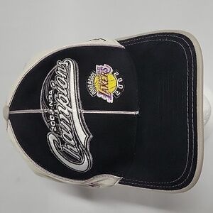 LA Lakers 2002 NBA Champions Reebok Fitted Cap Hat, Size L/XL